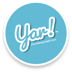 You're always right logo